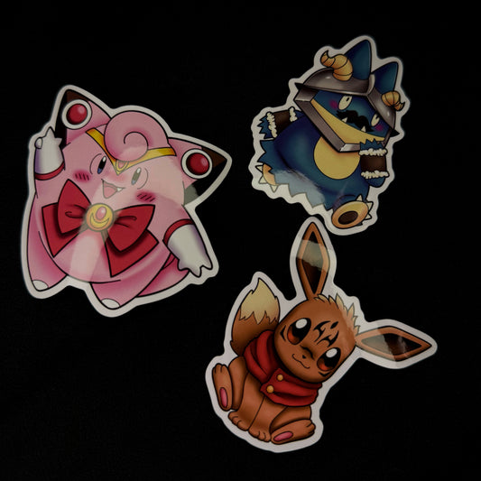 Poke-Mashup Stickers