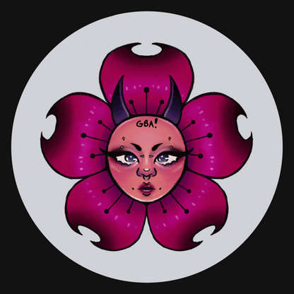 Floral Girls Stickers