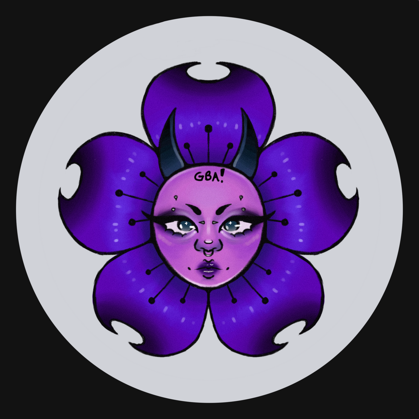 Floral Girls Stickers